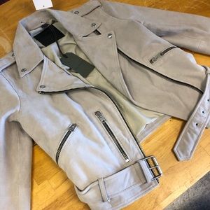 Leather AllSaints Suede Jacket